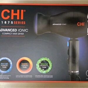 Ionic Compact Hair Dryer - Black
